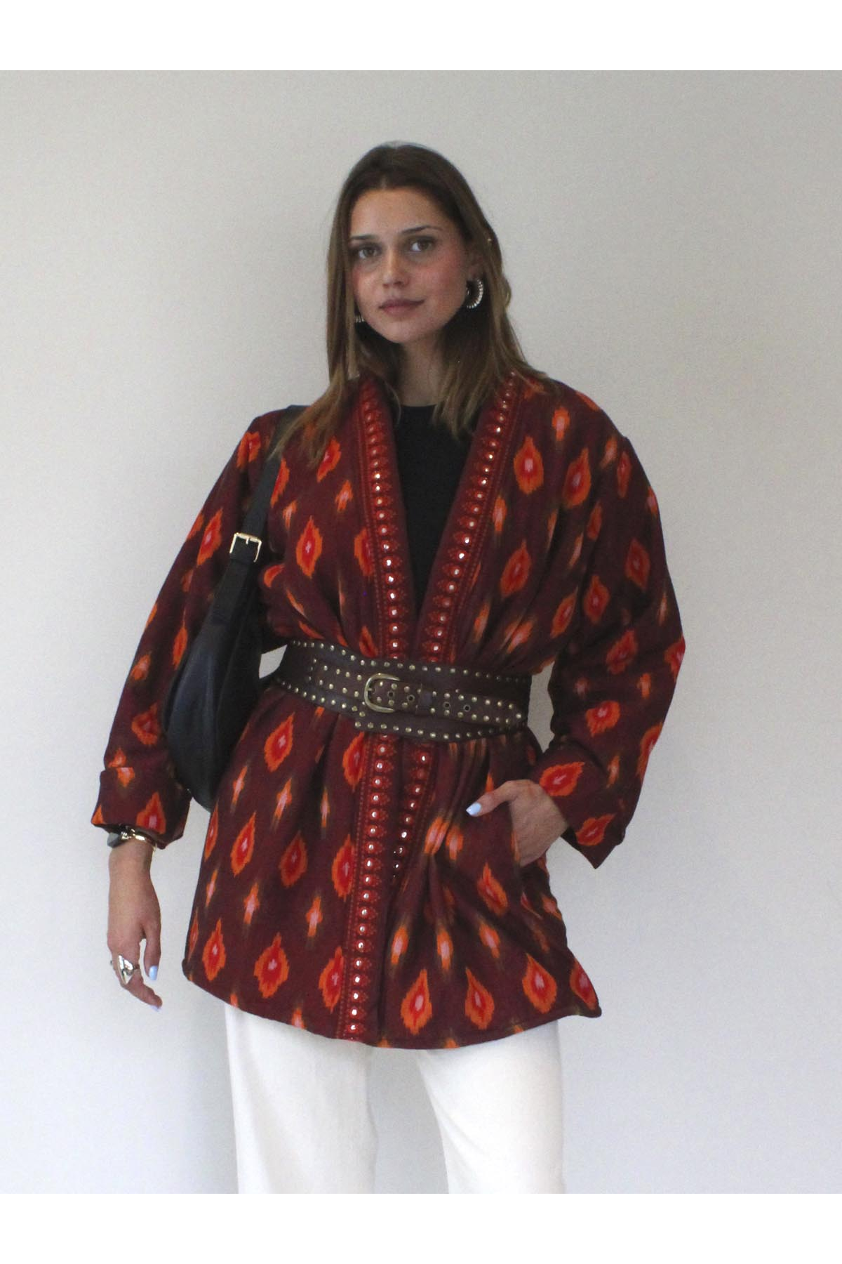 Chaqueta tipo kimono