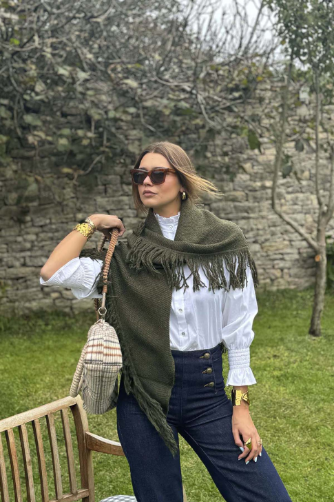 Pantalón doble botonadura