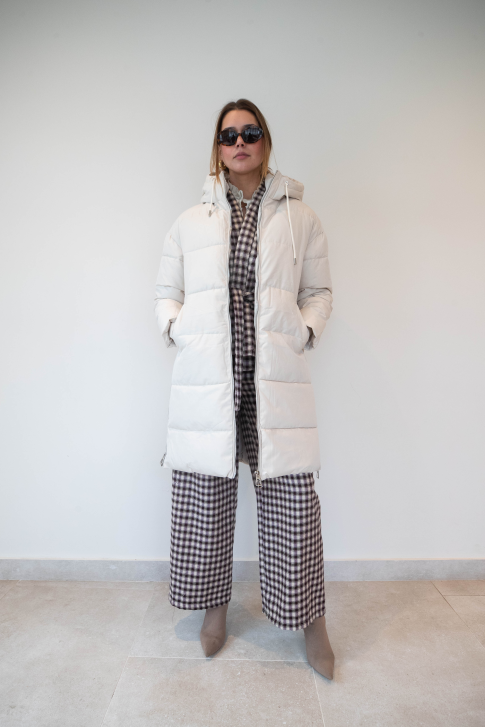 Chaqueta pluma sintética mujer