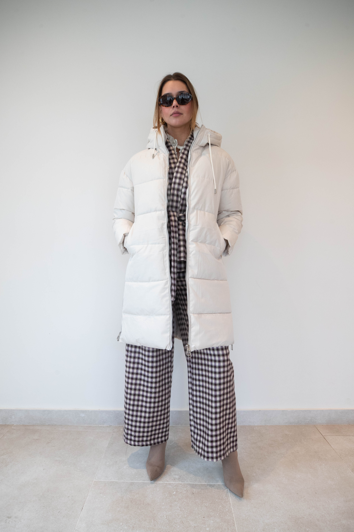 Chaqueta pluma sintética mujer