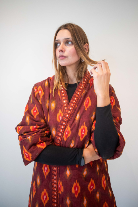 Chaqueta tipo kimono