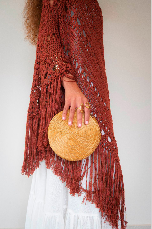 Carolé Brand | Chal de hilo de bambú