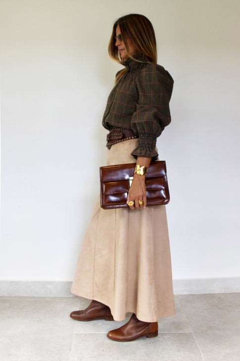 Camisa Nido de Abeja