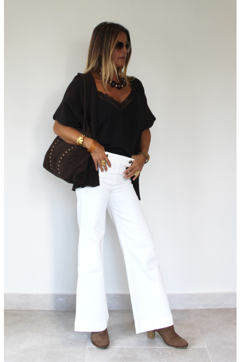 Pantalón doble botonadura