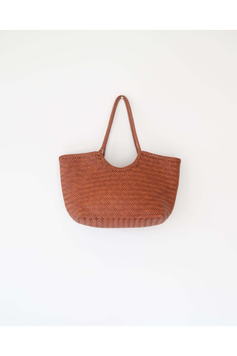 Bolso piel trenzado tamaño pequeño