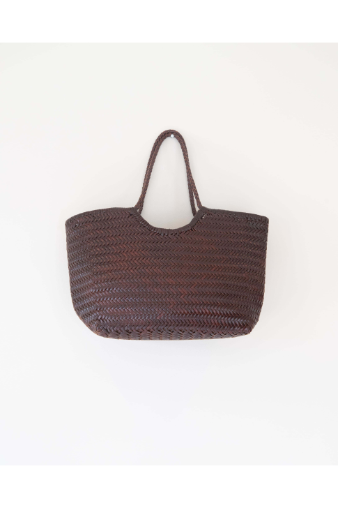 Bolso piel trenzado tamaño pequeño