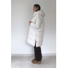 Chaqueta pluma sintética mujer