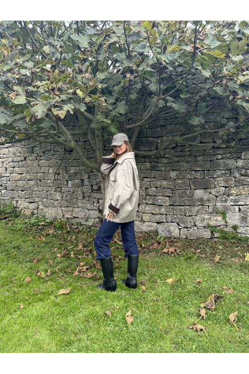 Chaqueta entretiempo cuello pana