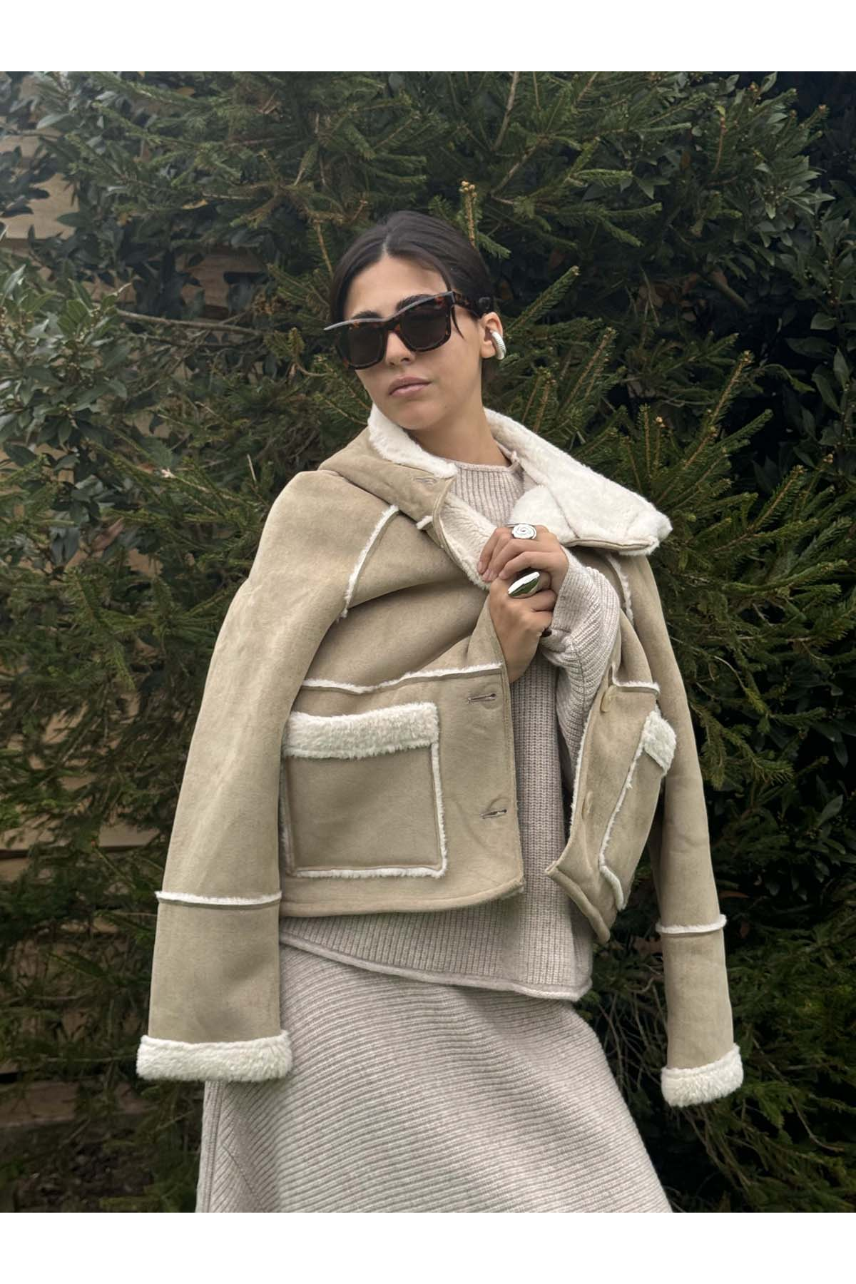 Chaqueta Sherpa Nómada