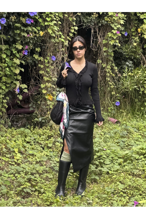 Jersey de punto calado