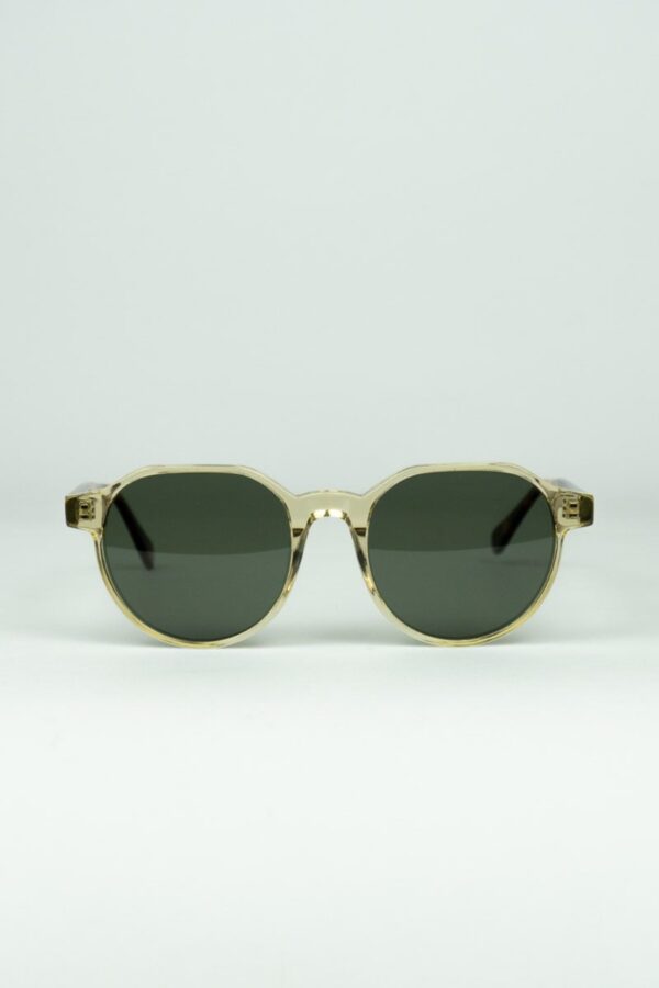 Gafas de sol CINCINO de Minor Eyewear en amarillo, vista frontal