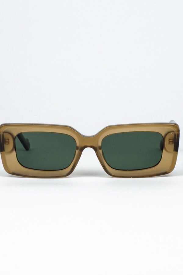 Gafas de sol OLD PALMIPES de Minor Eyewear en amarillo, vista frontal